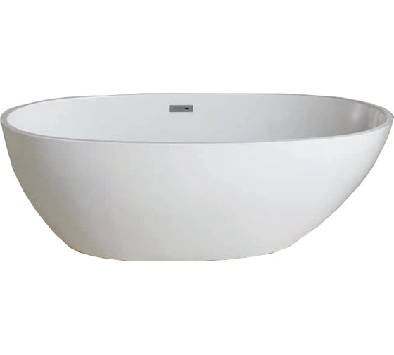 Изображение товара Акриловая ванна Azario LEEDS свободностоящая, в комплекте с сифоном 1685х840х580 мм LEE17085 00053449