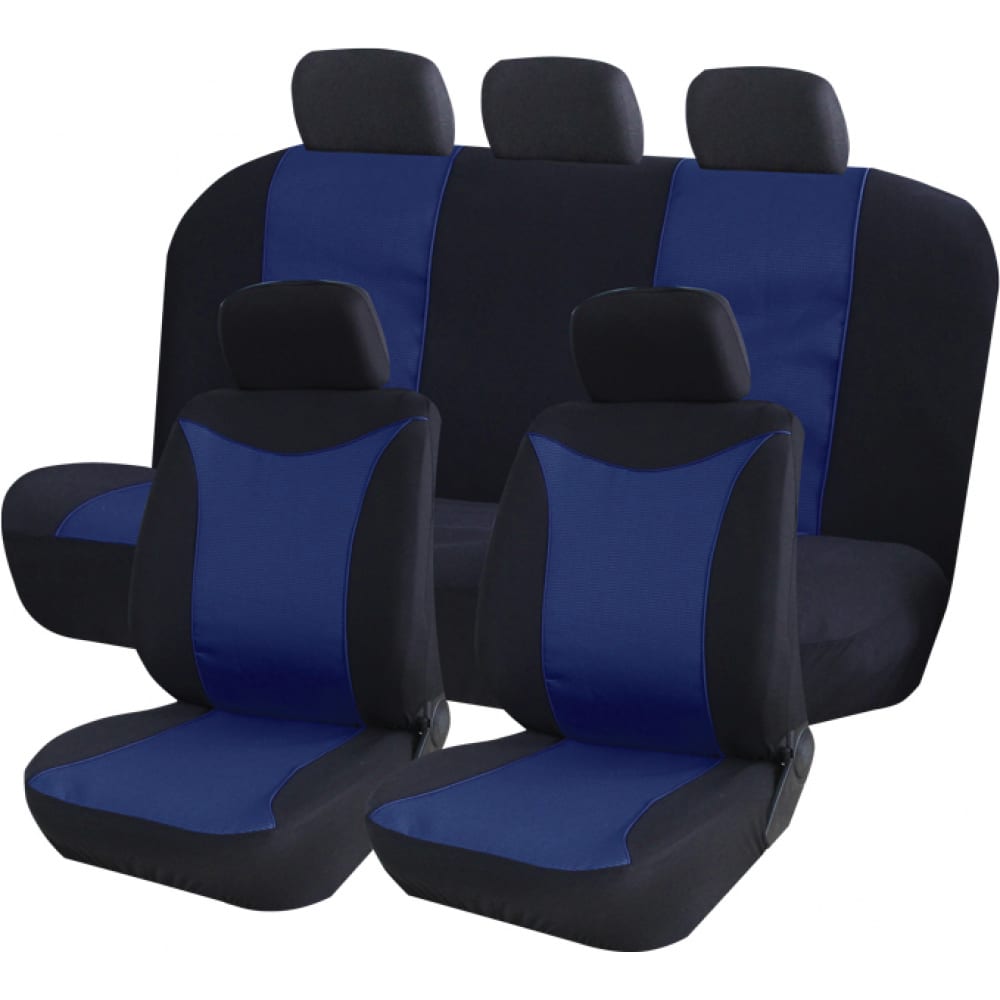 Универсальные чехлы для автомобильных сидений KRAFT авточехлы airline accs l 35 лима лада калина ii универсал 2015 8 предметов жаккард кожзам