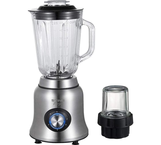 Изображение товара Стационарный блендер STINGRAY ST-KP2202C черный/сталь 38973