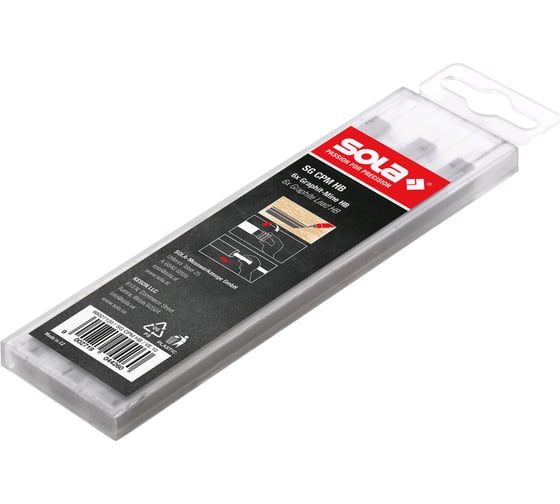 Изображение товара Грифели для карандаша строительного SOLA SG CPM HB 66027120