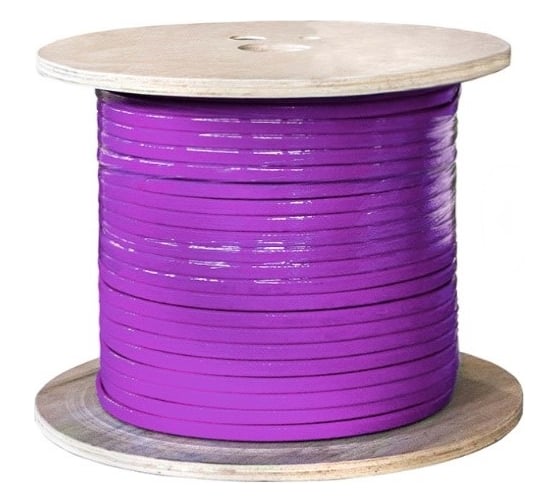 Изображение товара Высокотемпературный саморегулирующийся нагревающий кабель РИЗУР СГЛ-ВТ-190/250, оболочка фторполимер, 30 Вт, 50 м 4604450000090