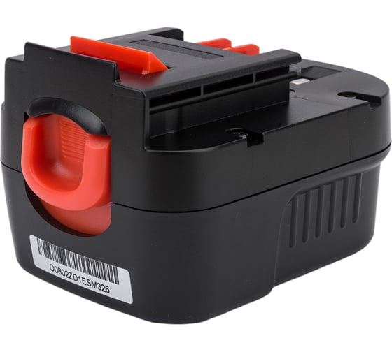 Изображение товара Аккумулятор (9.6 V; 1.5 Ah; Ni-Cd) для электроинструмента Black & Decker TopON TOP-PTGD-BD-9.6-S