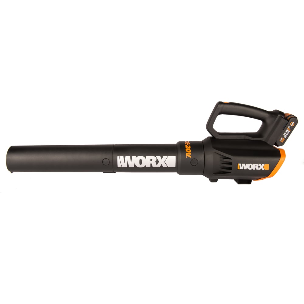 фото Аккумуляторная воздуходувка worx air turbine 20в 1х2.0 а*ч и зу wg547e