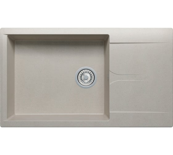 Изображение товара Кухонная мойка Polygran мраморная, цвет серый Gals -862 №14 444584