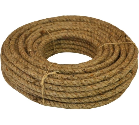 Изображение товара Джутовая веревка STARFIX 8 мм, 20 м SMP-65266-20