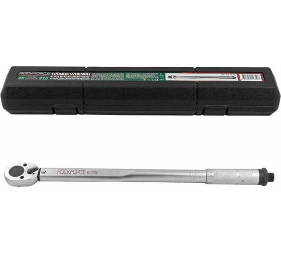 Изображение товара Ключ моментный Rockforce 28-210Нм, 1/2" RF-6474470TB(59259)
