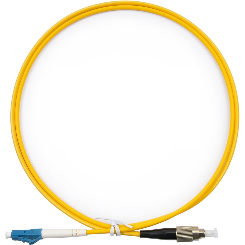 Изображение товара Оптический патч-корд TopLAN 15 м симплексный FC-LC для Ethernet и оптоволоконных сетей