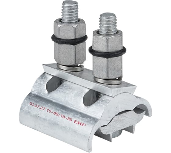 Изображение товара Ответвительный плашечный зажим EKF SL37.27 10-95мм2 / 10-95мм2 PROxima sl-37.27
