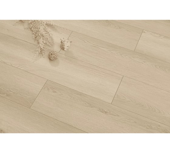 Изображение товара Ламинат Novafloor SPC Parkett, 4 мм толщина, 2.245 кв.м., водостойкий, фаска PRK-17 Дуб Светлый (Oak Light)
