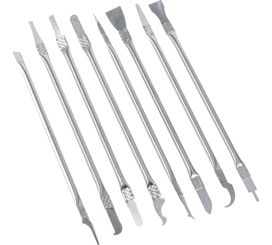 Изображение товара Набор ультратонких лопаток металлических для ремонта электроники HANDSKIT 8C HS8C