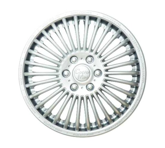 Изображение товара Декоративный колпак Lion МИНИ-КУПЕР серебристый (пруж.) 15" (2) (8) LW1511