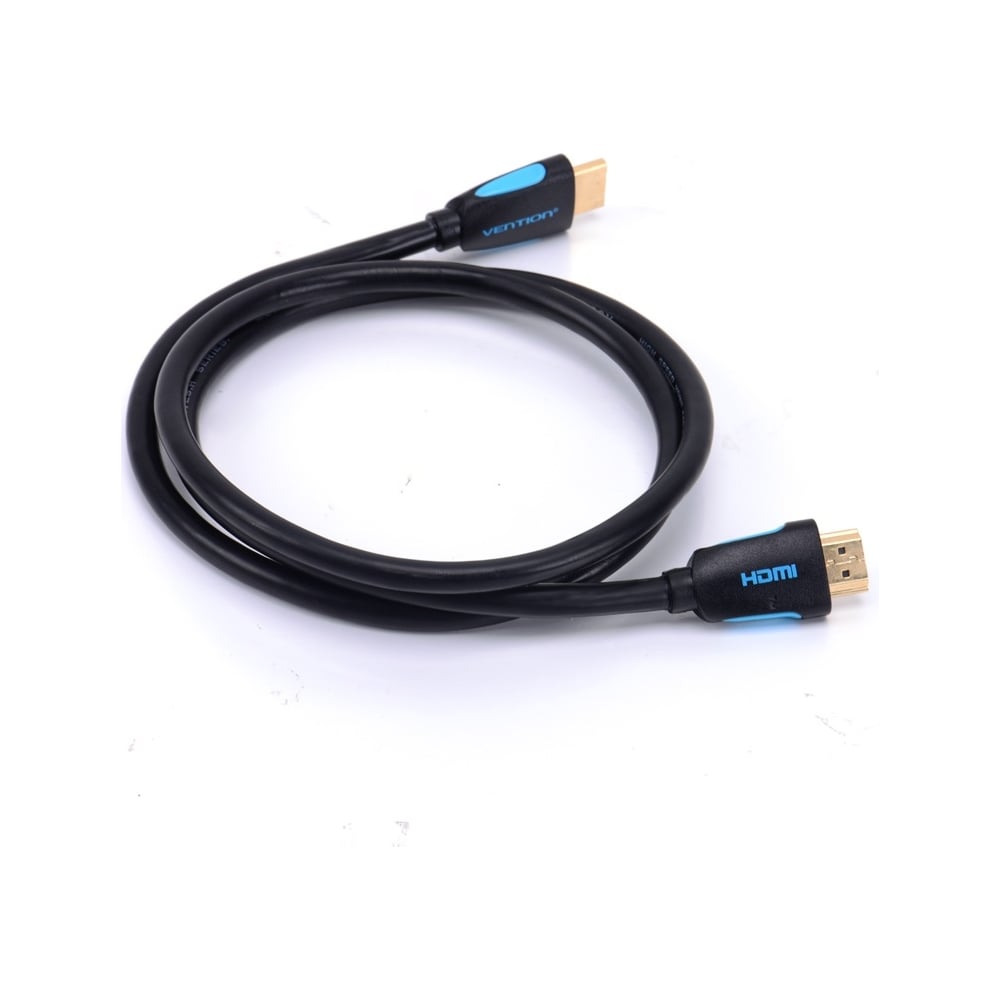 фото Кабель hdmi vention high speed v2.0 with ethernet 19m/19m - 0.75м vaa-m01-b075