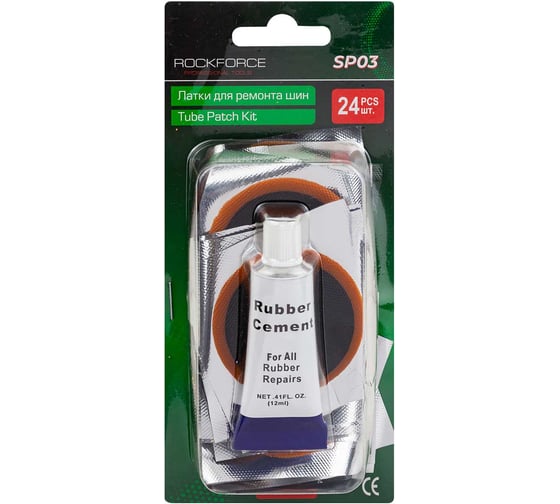 Изображение товара Латки для ремонта шин Rockforce комплект 24 шт RF-SP03(57059)