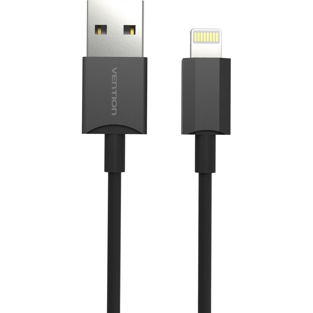 фото Кабель vention usb 2.0 am/lightning 8m для ipad/iphone, черный vai-c02-b100