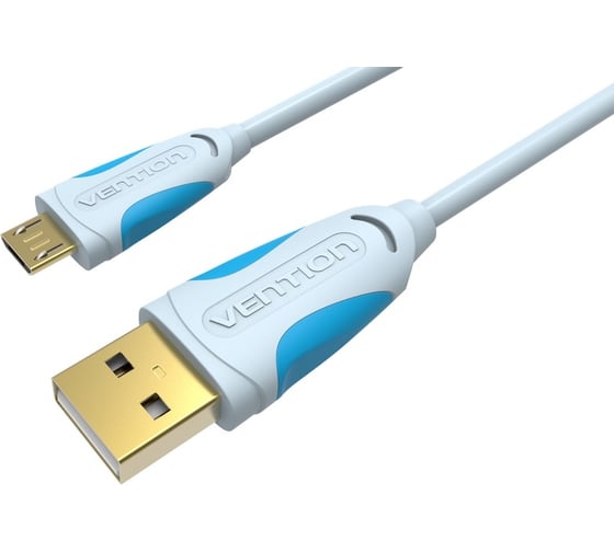 Изображение товара Кабель Vention USB 2.0 AM/micro B 5pin - 0,25 м VAS-A04-S025
