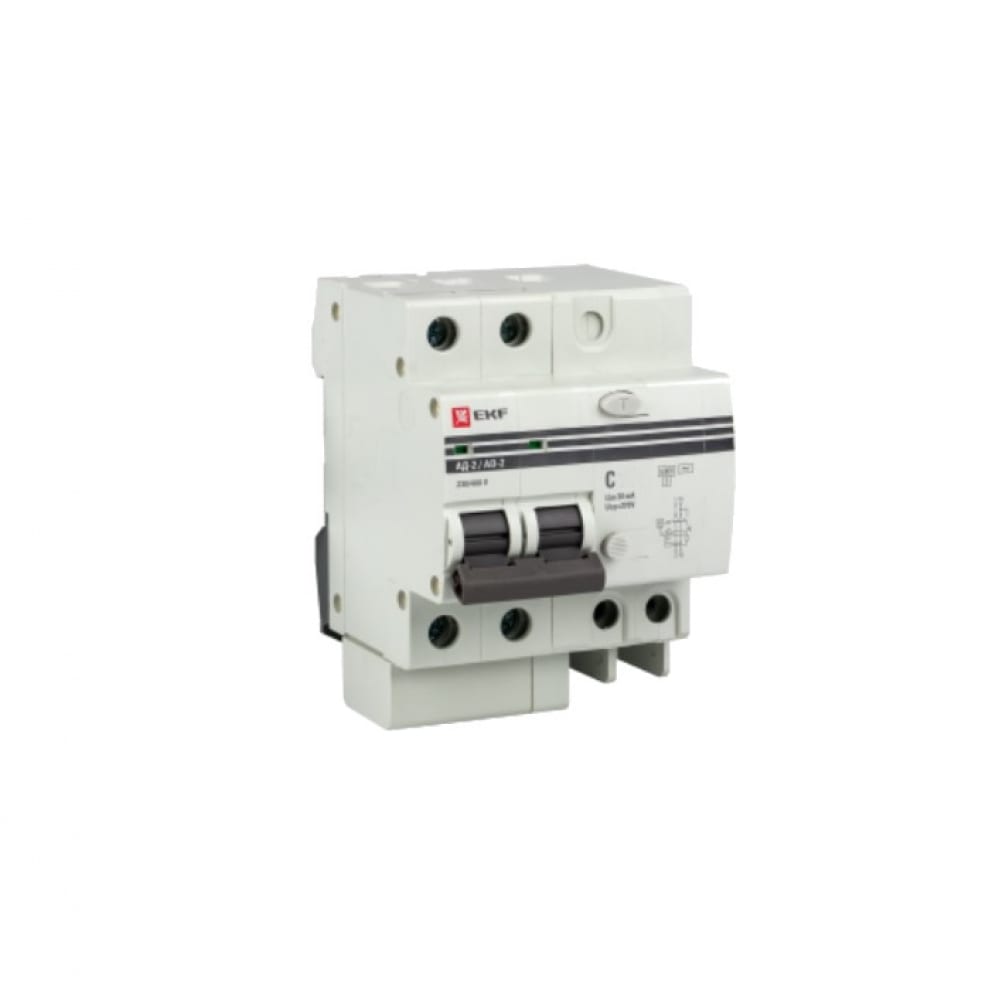 Дифференциальный автомат EKF - DA2-6-50-100S-pro