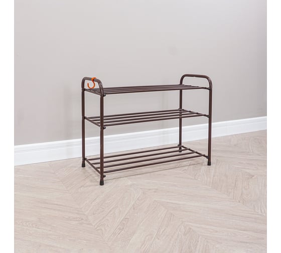 Изображение товара Подставка для обуви ЗМИ "Альфа 23" коричневый ПДОА23 КОР