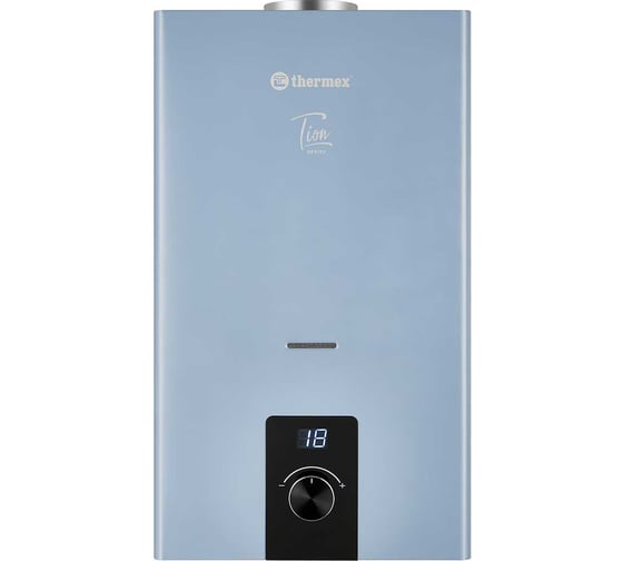 Изображение товара Водонагреватель газовый проточный бытовой THERMEX T 20 D (Silver Grey) ЭдЭБ05003