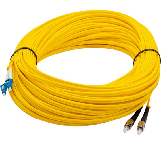 Изображение товара Оптический патч-корд TopLAN, дуплексный, 657A1, 50 м, DPC-TOP-657A1-FC/U-LC/U-50