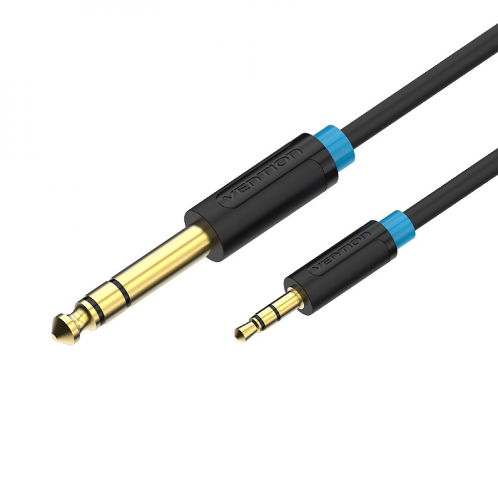 Аудио кабель VENTION аудио кабель спиральный 1 5 м aux джек 3 5 мм акустический синий