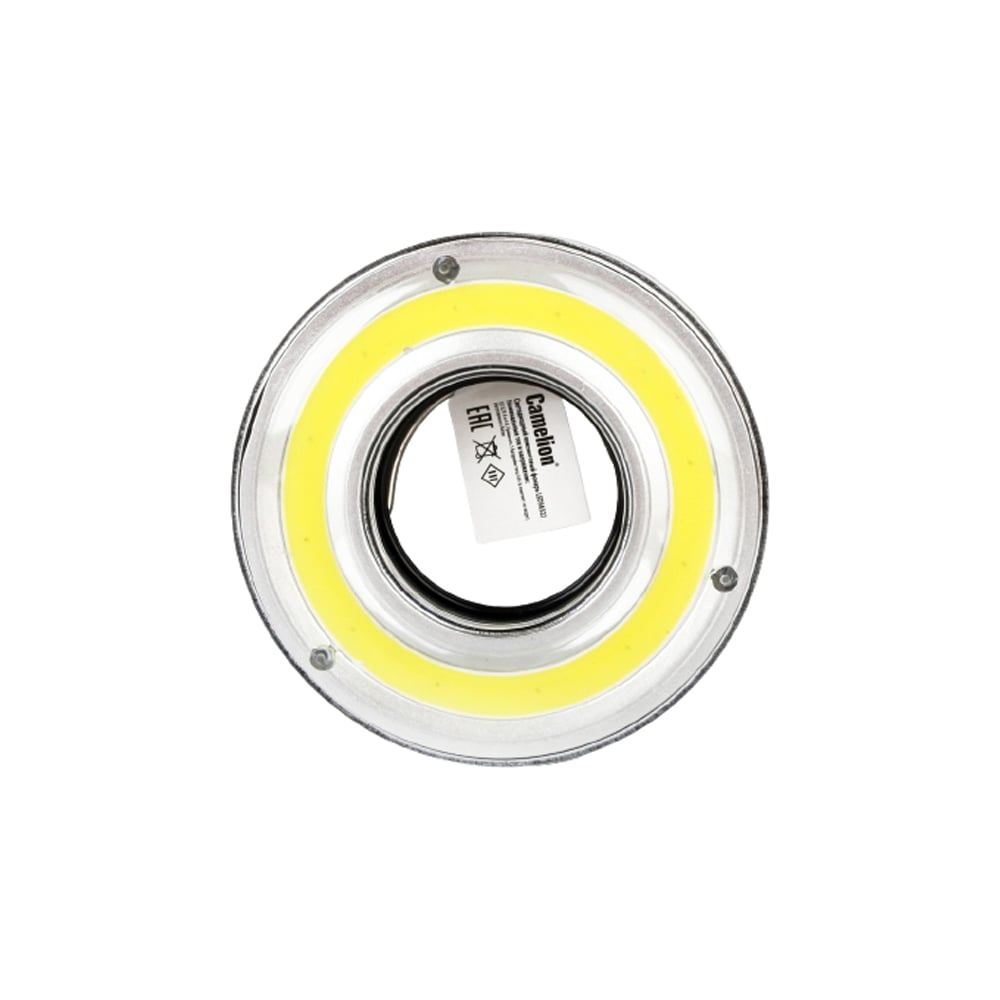 фото Фонарь camelion led56322 черный, cob led, 3xааа, пластик, блистер 14259