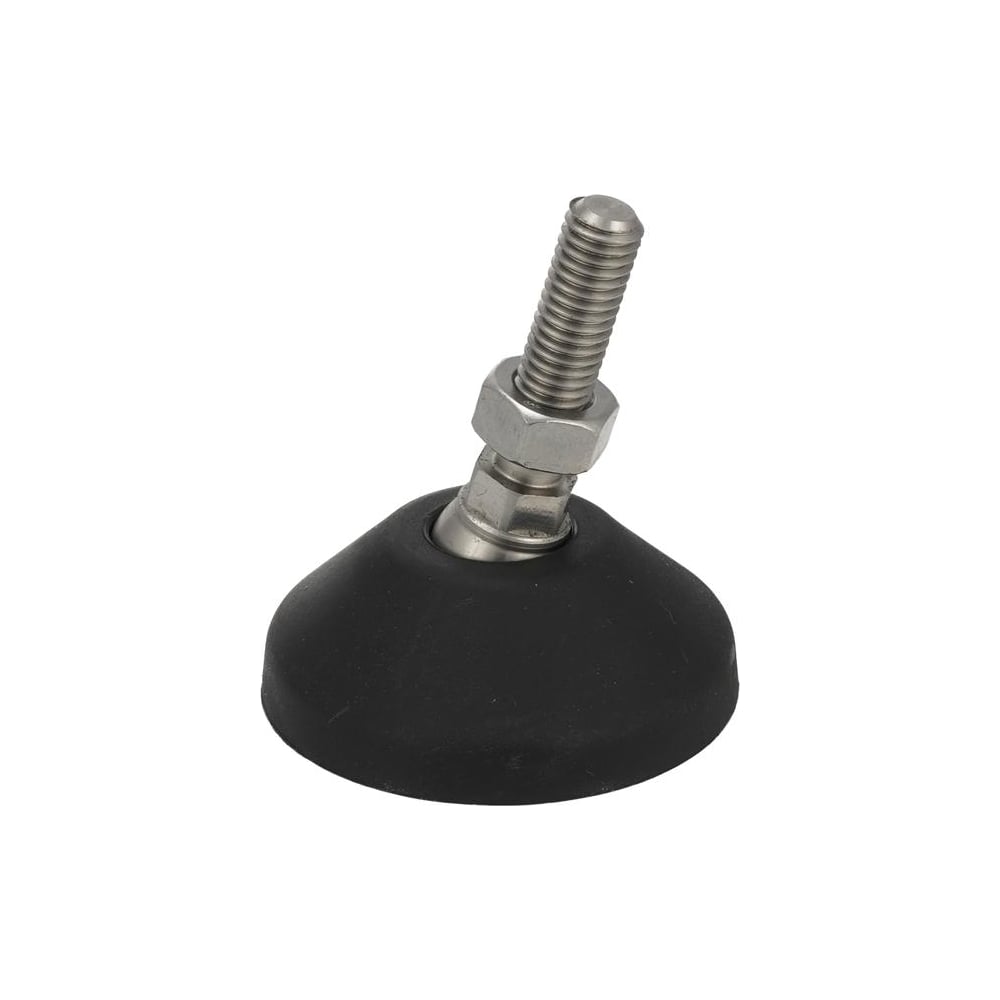 Изображение товара Регулируемая опора Алтервиа черная M8x30 до 360 кг нержавеющая сталь упак 2 шт