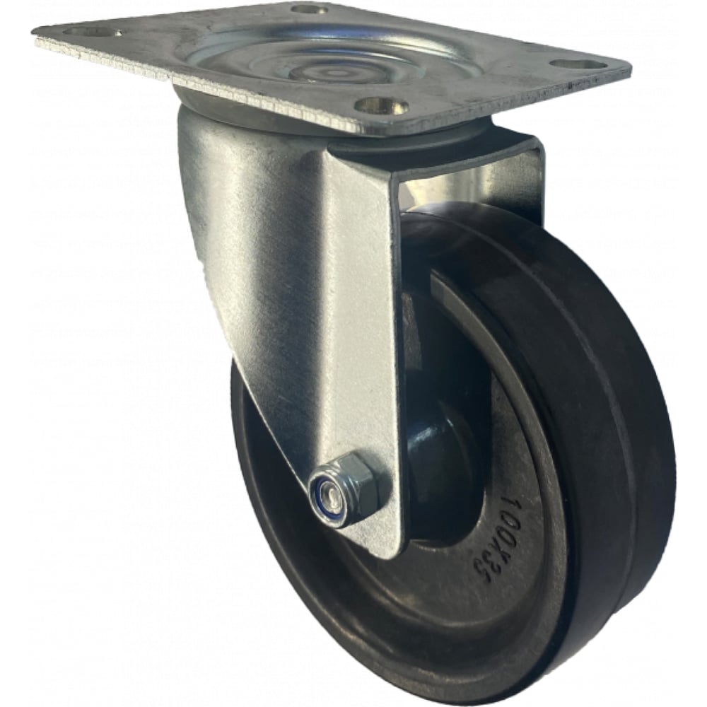 Изображение товара Термостойкое нейлоновое колесо с шариковым подшипником 100 мм Ronel RFG100