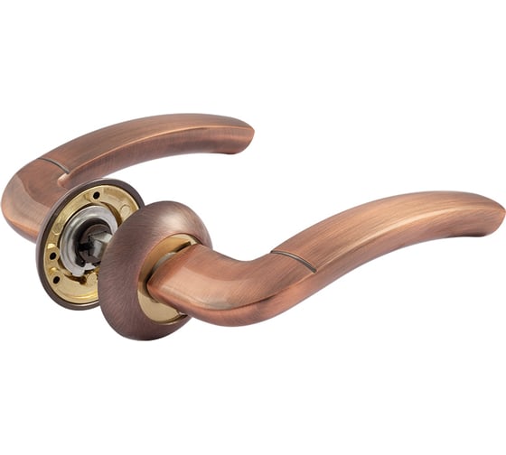 Изображение товара Дверная ручка НОРА-М 23А AL ст.медь 16051