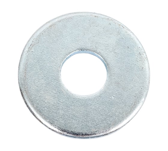 Изображение товара Плоская кузовная шайба Стройметиз 10 DIN 9021, цинк уп. 50 шт. коробка 3070063