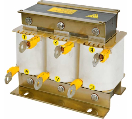 Изображение товара Входной реактор PitON (обмотка алюминий) к ПЧ 30-37 кВт PEOP-ACL2-037-4