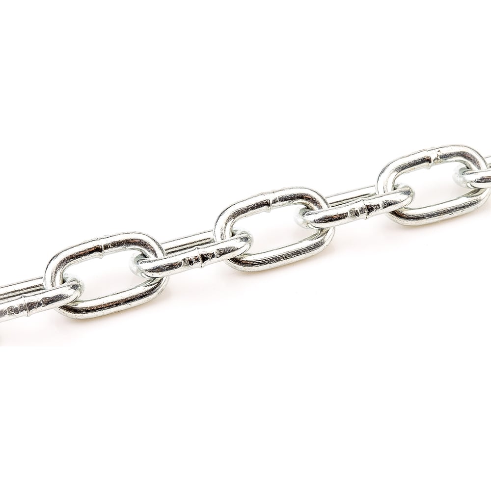 Изображение товара Цепь Стройметиз М5 DIN 766 короткозвенная 5 м пакет 417525