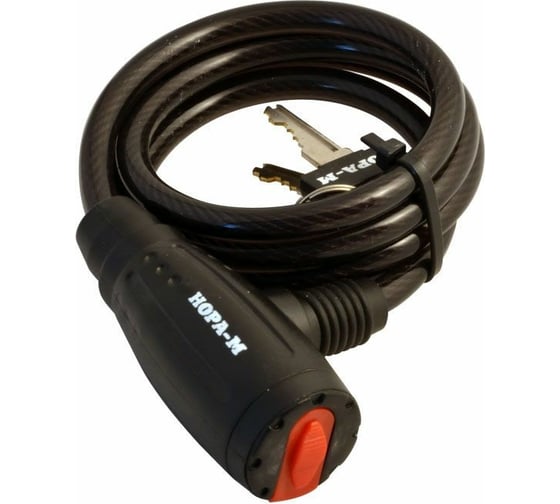 Изображение товара Велосипедный замок НОРА-М №23 ф8х1000 мм 13909