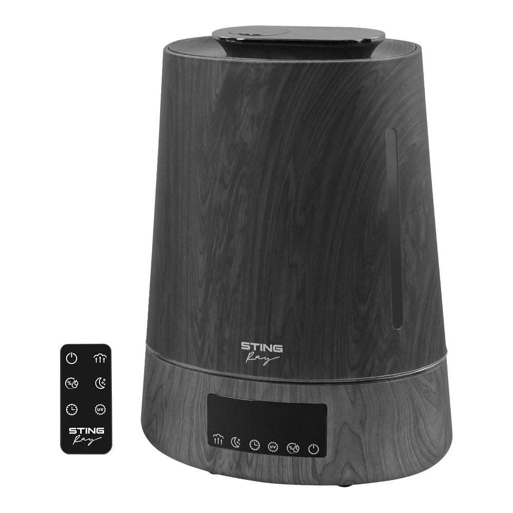 Изображение товара Увлажнитель воздуха ультразвуковой STINGRAY ST-HF500B черное дерево 45 м²