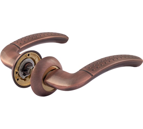 Изображение товара Дверная ручка НОРА-М 96А AL ст.медь 15395