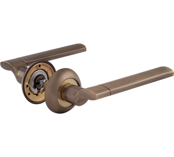 Изображение товара Дверная ручка НОРА-М 103А AL ст.бронза 15939