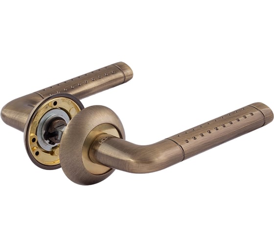 Изображение товара Дверная ручка НОРА-М 101А AL ст.бронза 15400