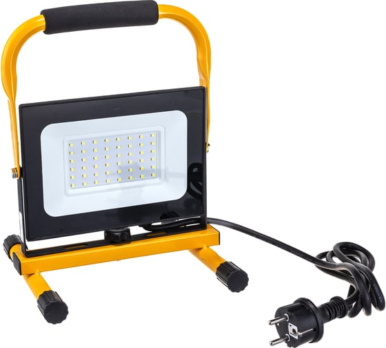 Изображение товара Переносной светодиодный прожектор IEK LED СДО 06-50П, 6500К, IP65, черный LPDO603-050-65-K02