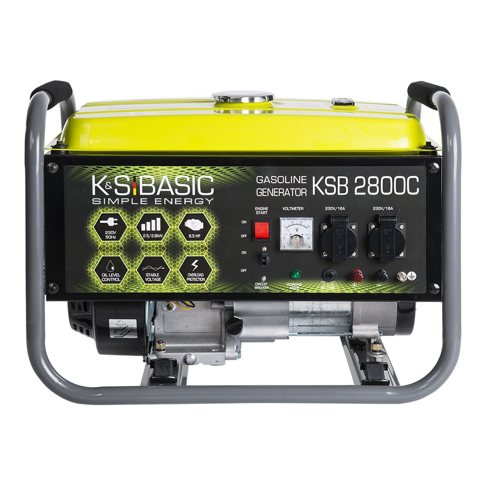 фото Бензиновый генератор k&s basic ksb 2800c