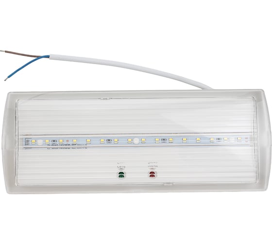 Изображение товара Аварийный светильник IEK ДПА 5030-3, NI-CD, постоянного действия, 3 часа, IP20, LDPA0-5030-3H-K01