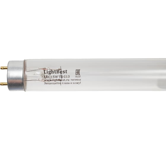Изображение товара Лампа бактерицидная LightBest LBC 15W T8 G13 700709010