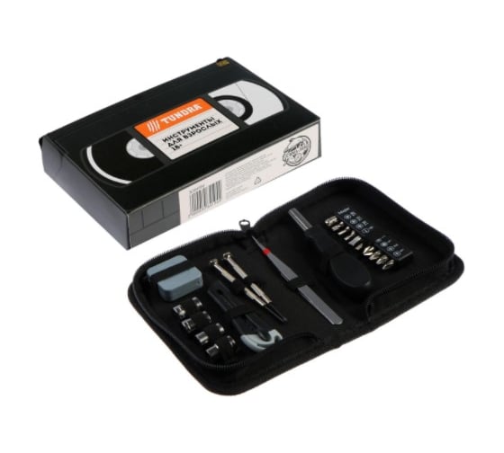 Изображение товара Набор инструментов , подарочная кейс-папка, 20 предметов ТУНДРА 5084194