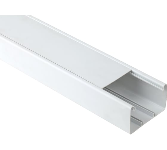 Изображение товара Парапетный кабель-канал ЭРА 100x60, белый, 2м, 4/112 Б0048448