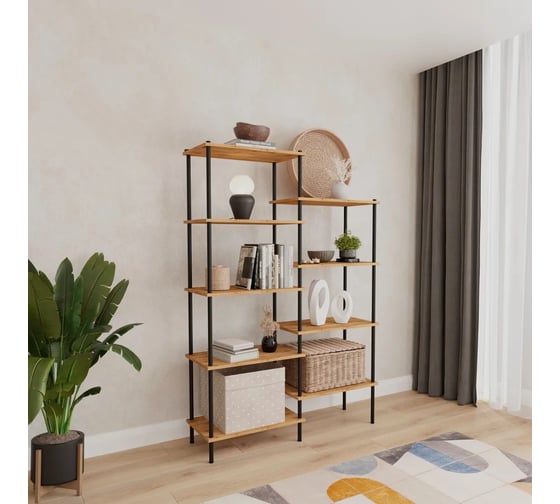 Изображение товара Система стеллажей ЗМИ 49 "НеШкаф" системы открытого хранения, черный ССТНШ49 Ч