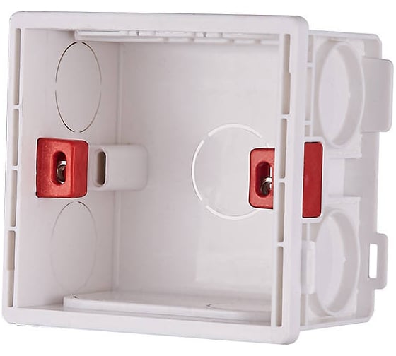 Изображение товара Монтажная коробка (подрозетник) AQARA A01-86 из ПВХ 86x84x50мм А01-86