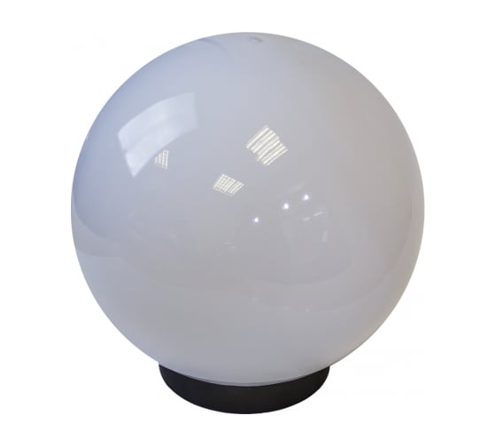 Изображение товара Садово-парковый светильник ЭРА НТУ 01100351 шар, белый, D=350mm, Е27, 4/12 Б0048738