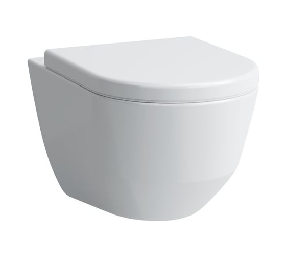 Изображение товара Подвесной унитаз Laufen PRO Rimless глубоким смыванием, цвет белый 8209660000001 00024200