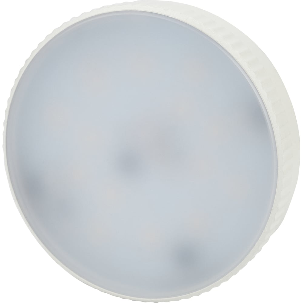 фото Светодиодная лампа эра led gx-12w-827-gx53 r, диод, таблетка, 12вт, теплый свет, gx53 10/100/4200 б0048012