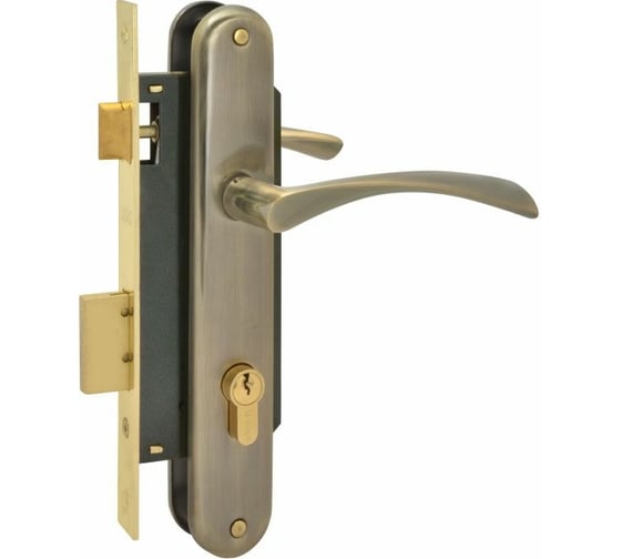 Изображение товара Врезной замок НОРА-М N100-85 К старая бронза 8310