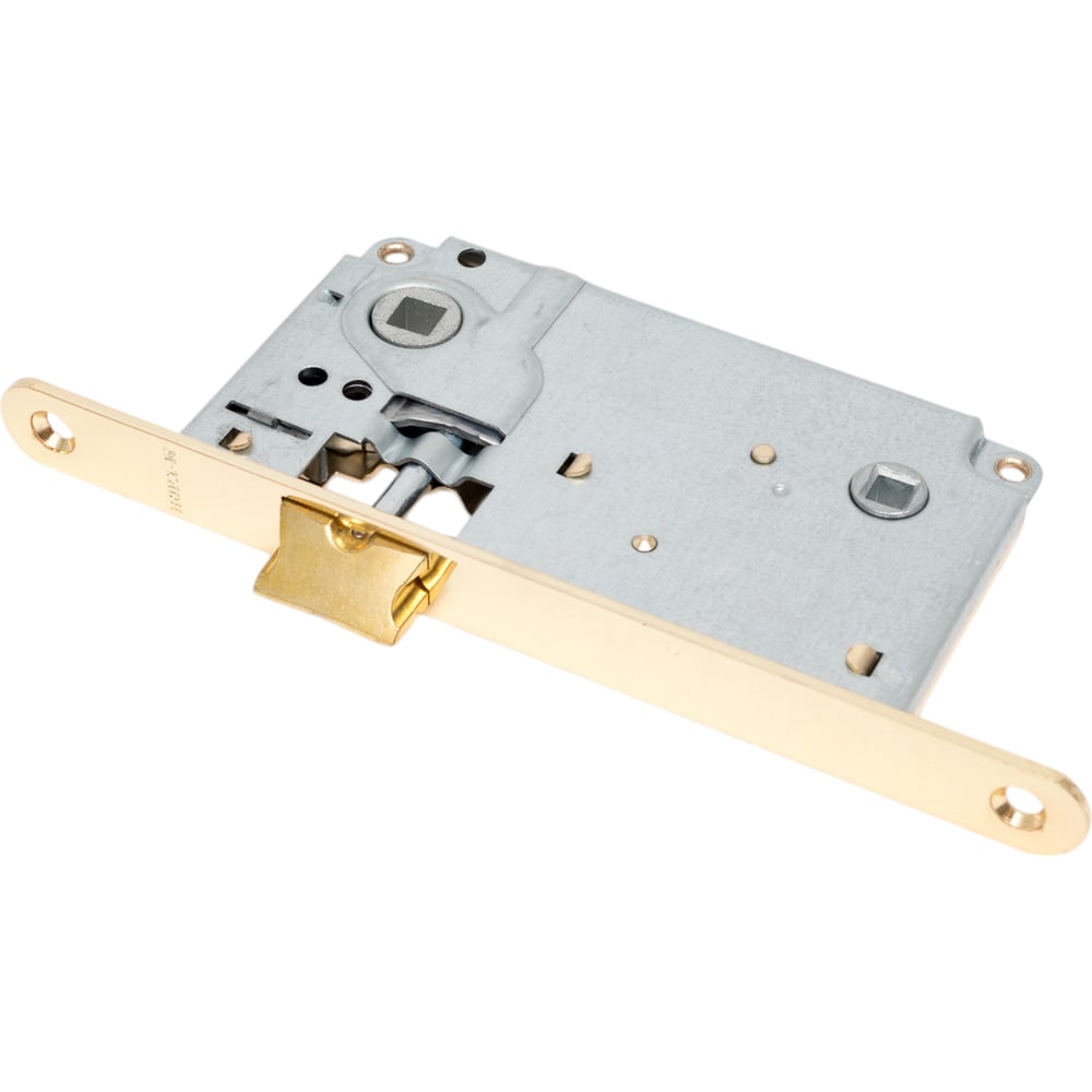 Изображение товара Корпус замка под фиксатор НОРА-М 13-90 мм золото 8554 для межкомнатных дверей