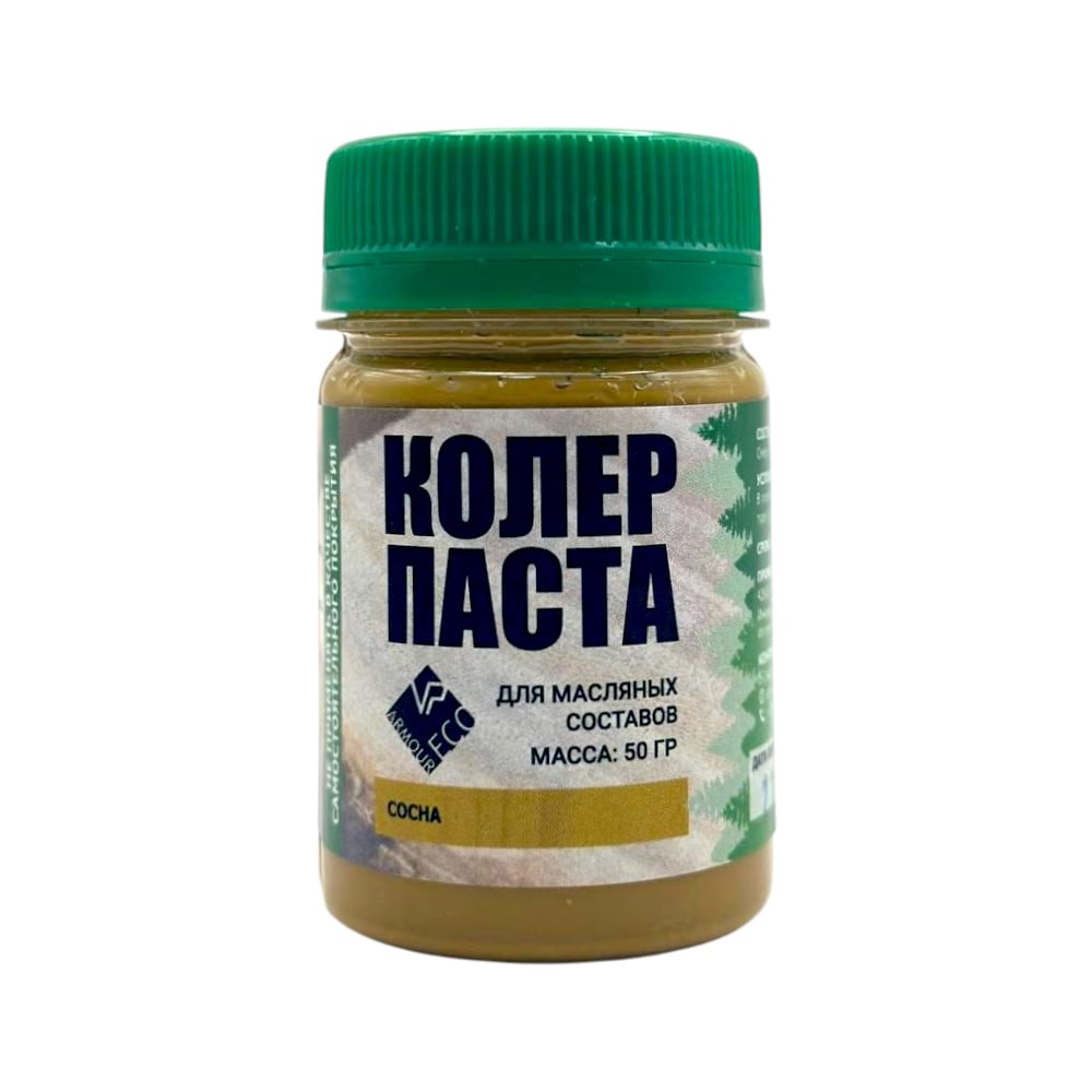 Изображение товара Колер-паста ARMOUR РМ "Сосна" 50 гр для внутренних работ